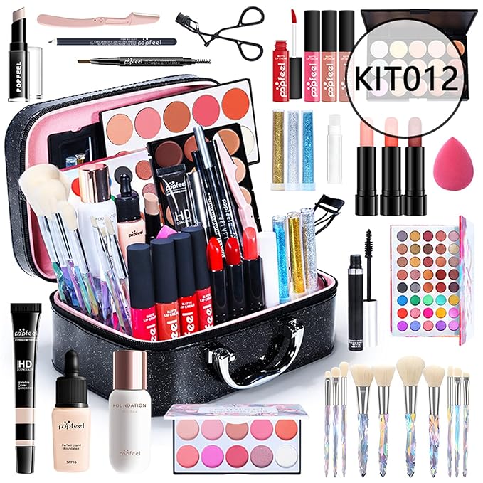 All-in-One Makeup Gift Set Travel Makeup Kit Complete