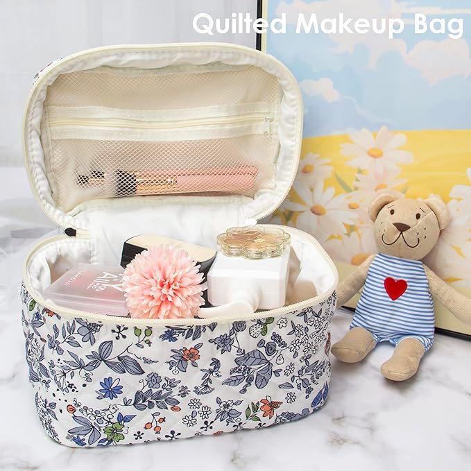 Pazimiik cotton makeup bag for