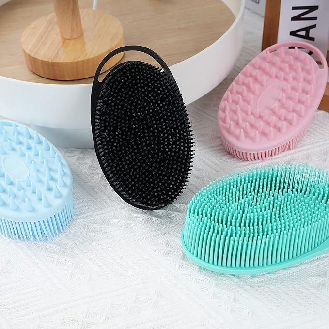 2 pc silicone exfoliating body