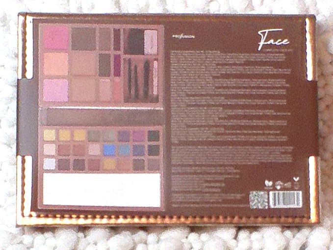 Profusion Complete Face Kit with Brushes and Applicators,