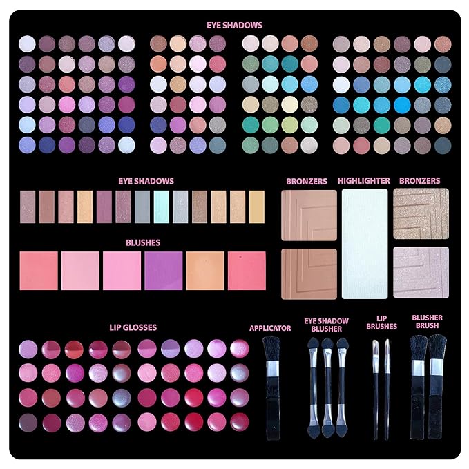 Makeup Kit for Women - 190-in-1