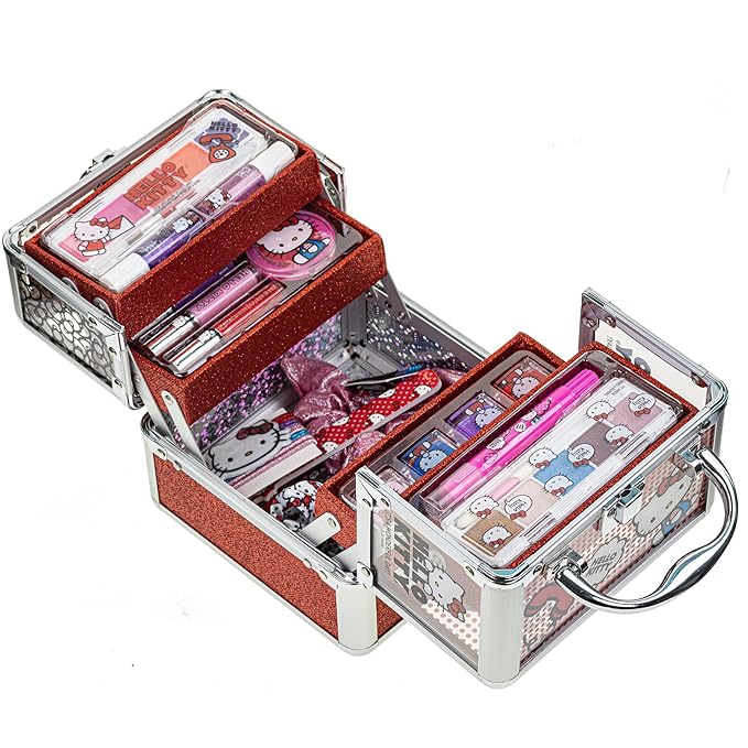 Hello Kitty - Townley Girl Train Case Cosmetic