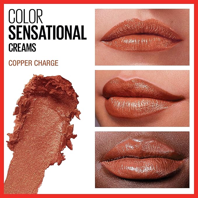 Maybelline Color Sensational Lipstick, Lip Makeup, Cream Finish, Lipstick, 15 oz