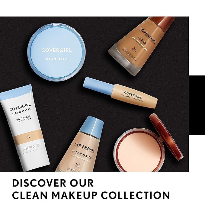 COVERGIRL - Clean Matte BB Cream, Oil-Free, Long-Lasting, of 2)