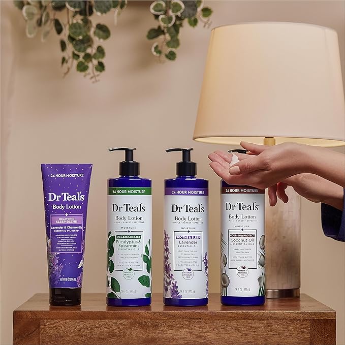 Dr Teal's Body Lotion, Eucalyptus &
