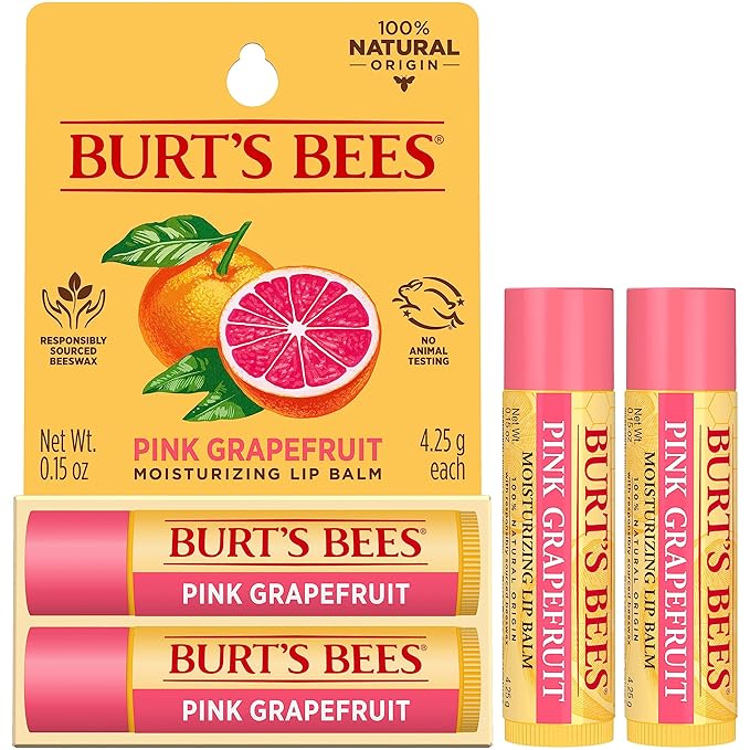 Burt's Bees Lip Balm - Pink