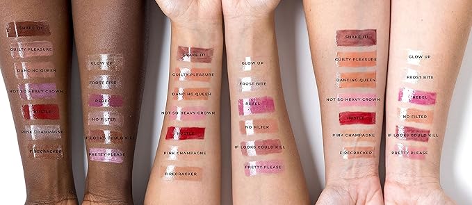 Rinna Beauty Icon Collection - Lip Gloss - Dancing Queen - Tinted, Hydrating, Long-Lasting - High Pigment and Shine, Vegan, No Parabens, Clean Makeup, Flavor-Free, Cruelty-Free - 1 each