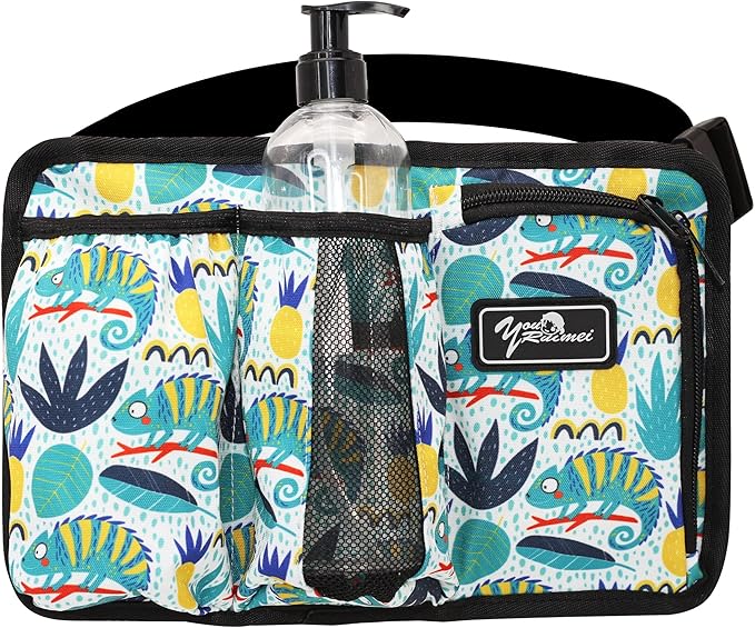 Massage Bottle Bag ,Massage Therapist Holster ,Massage Lotion Holster, Massage Oil Holster(3,bottle, Pattern design)