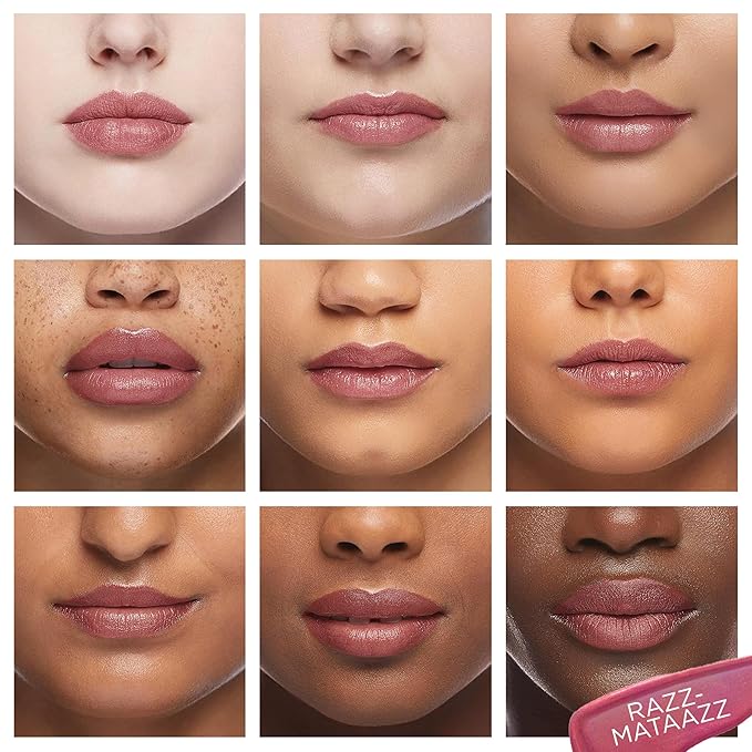Pure Cosmetics Pure Illumination Lip Gloss - LED-lit Applicator w/Side Mirror - Non-Sticky, Moisturizing & Hydrating Lip Glosses - Soothes & Heals Dried Chapped Lips (Razzmatazz)