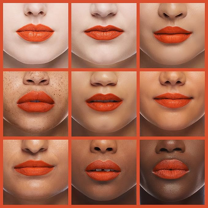 Almay Lip Vibes, Smile, 0.14 Ounce, matte lipstick