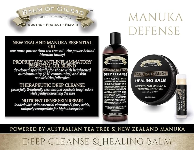 Manuka Defense Healing Lip Balm, Intensive