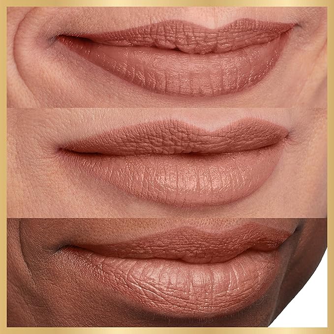 L’Oréal Paris Age Perfect Satin Lipstick with Precious Oils, 216 Glowing Nude, 0.13 Ounce