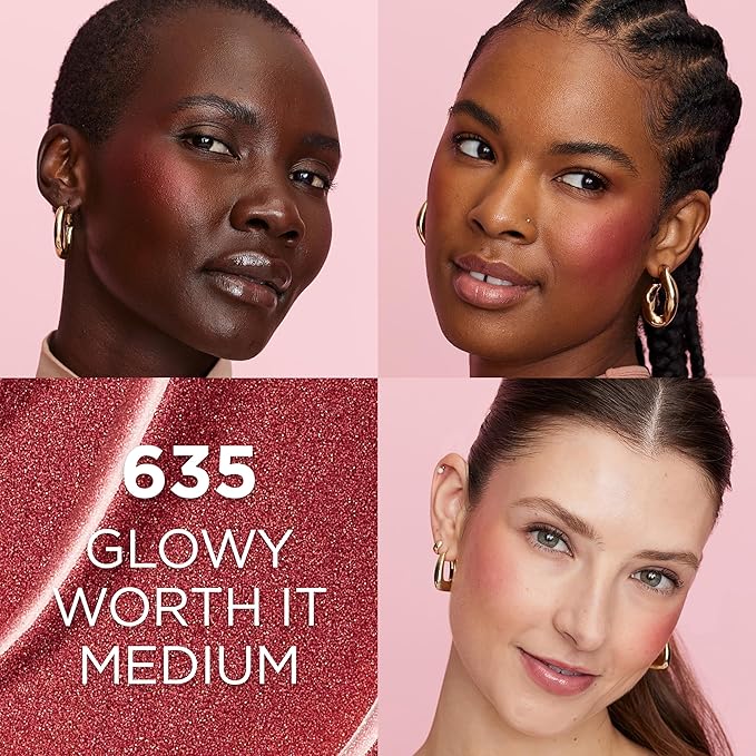 L'Oreal Paris True Match Lumi Le Liquid Blush, Medium Color