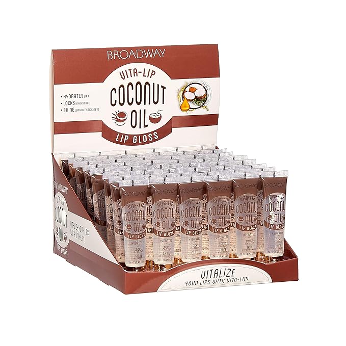 Broadway Vita-Lip Clear Lip Gloss Coconut