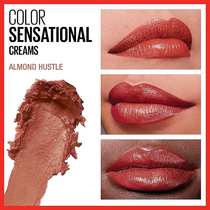 Maybelline Color Sensational Lipstick, Lip Makeup, Cream Finish, Lipstick, 15 oz