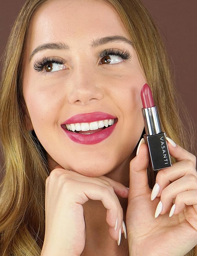 VASANTI My Time Lipstick (Party Time) - Long-Lasting Lipstick