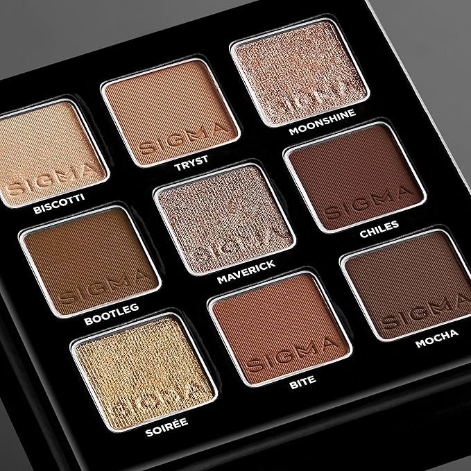 Sigma Beauty On-the-Go Eyeshadow Palette - Spicy -
