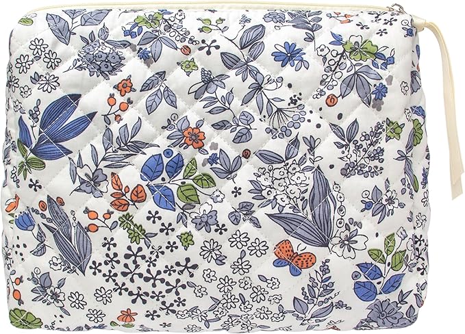 Pazimiik cotton makeup bag for