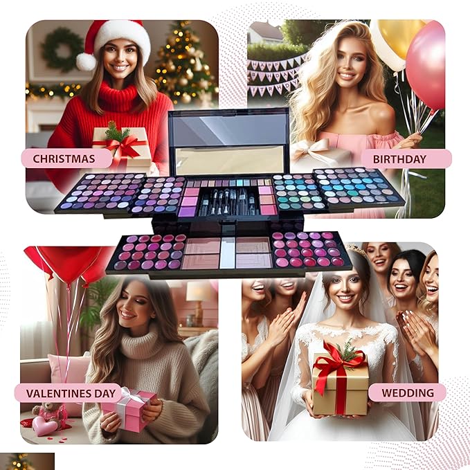 Makeup Kit for Women - 190-in-1