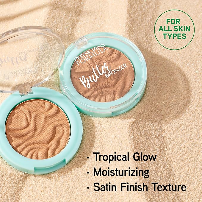 Physicians Formula Mini Murumuru Butter Bronzer,Moisturizing,Nourishing Murumuru Butter -Bronzer Mini
