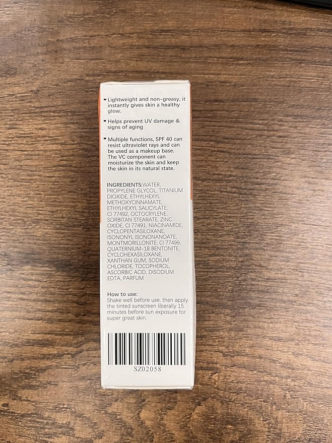 Restore Tint-ed-Face Sunscreen SPF 40丨Hydrating Sunscreen for Face with Vitamin C丨Facial Sunscreen Moisturizing Lightweight, No Sticky Travel Size Long Lasting Protection Face and All Body 1.4 Fl Oz
