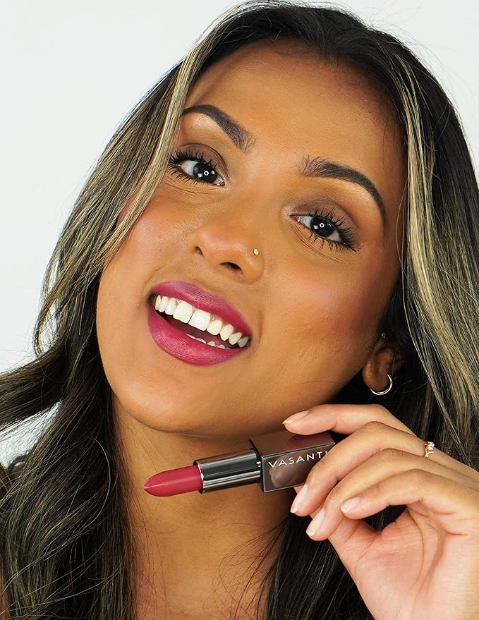 VASANTI My Time Lipstick (Game Time) - Long-Lasting Lipstick