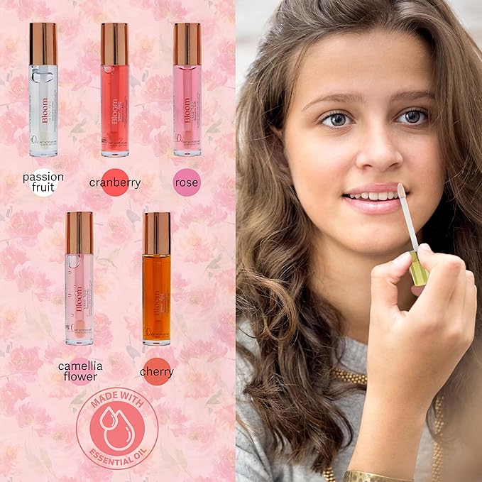 Expressions 5pc Lip Oil Set - (FLORAL)