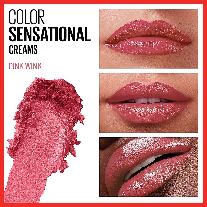 Maybelline Color Sensational Lipstick, Lip Makeup, Cream Finish, Lipstick,
