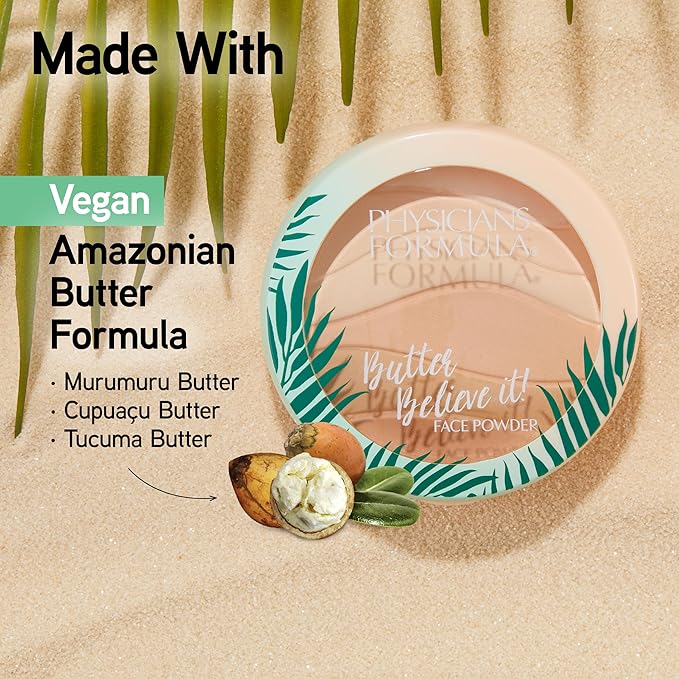 Physicians Formula Butter Believe it! Pressed Powder Translucent Clinicially Tested