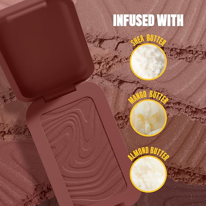 NYX PROFESSIONAL MAKEUP Matte Buttermelt Bronzer, Longwear Face Butta Off