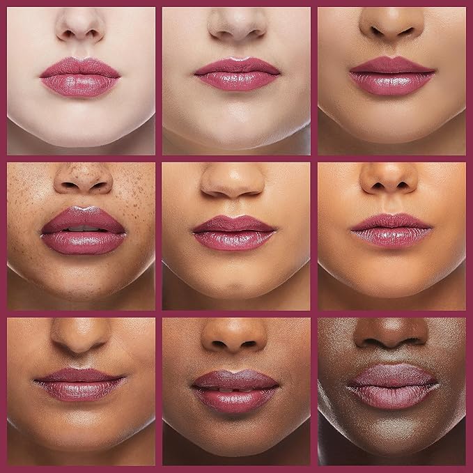 L'Oreal Paris Makeup Colour Riche Plump and Shine Lipstick, for Glossy, Radiant, Visibly Fuller Lips with an All-Day Moisturized Feel, Wild Fig Plump, 0.1 oz.