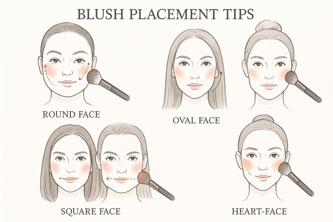 Blush Placement Tips to Enhance Your Natural Features