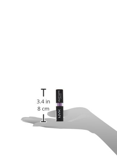 NYX Professional Makeup Velvet Matte Lipstick, Violet Voltage, Voltage,