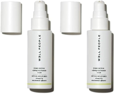 Well People Pore Detox Niacinamide Refining Serum, Purifying Face Serum For Smoothing & Refining Pores, Evens Out Skin Tone, Vegan & Cruelty-free (Pack of 2)