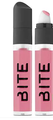 Bite Beauty Yaysayer Plumping Lip Gloss Guava Puff - shimmering nude pink