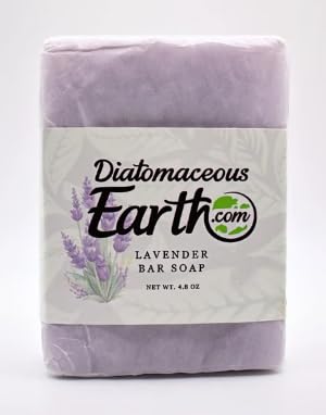Diatomaceous Earth Lavender Soap Bar