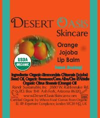 USDA Organic Orange Lip Balm 2