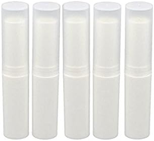 24PCS/4g White Empty Lipstick Lip Balm Balms