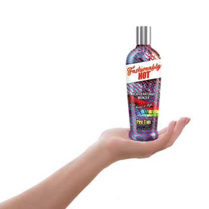 Pro Tan Heated Natural Bronzer Oil, 8.45 Fl Oz, Brown