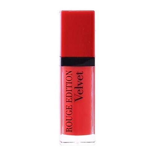 Bourjois Paris Rouge Edition Velvet Lipstick 7.7ml, 04 Peach Club, 1 Count