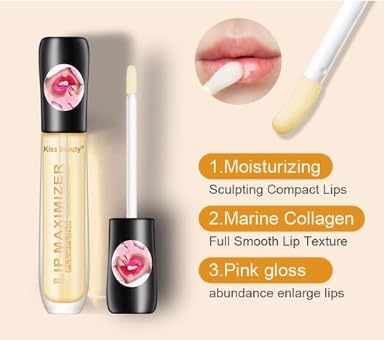 Plumping Lip Gloss with Hydrating Formula,