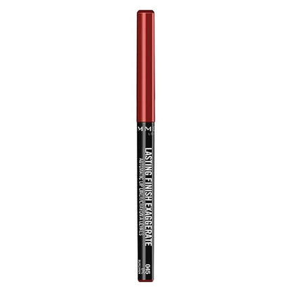 Rimmel Lasting Finish Exaggerate Automatic Lip Liner - Rich, Smooth Formula for Long Lasting Lip Looks - 45 Epic Burgundy, .01oz