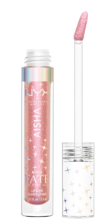 NYX Professional Makeup Netflix Winx Fairy Lip Gloss, Gloss,