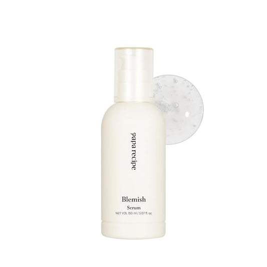 [Papa Recipe] Blemish Serum 150ml, 5.07 Fl Oz|Moisturizing Hydrating Skin Serum, Facial Skin Care, Bakuchiol Dewy Looking Skin, Smooth Skin Texture for Sensitive Skin|Korean Skin Care, Large Volume, Galactomyces Ferment Filtrate Hyaluronic Acid