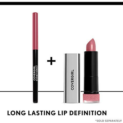 COVERGIRL Exhibitionist Lip Liner, Cherry Red 220, 0.012 Ounce