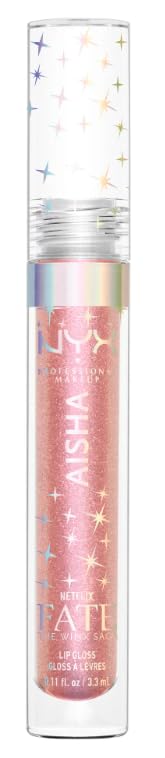 NYX Professional Makeup Netflix Winx Fairy Lip Gloss, Gloss,