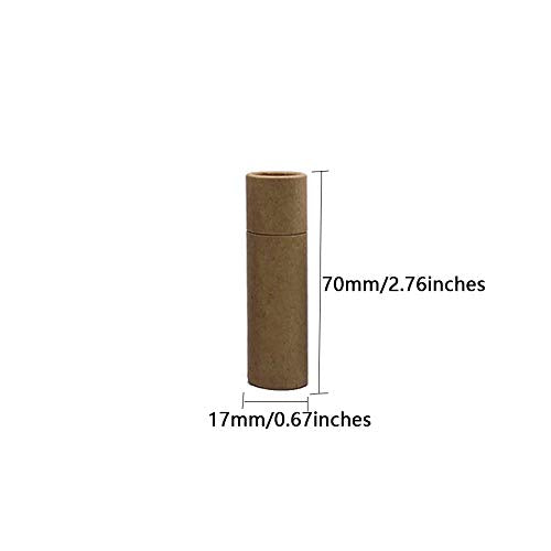 Paperboard Lip Balm Tubes,Cardboard Krafts Lipstick Solid