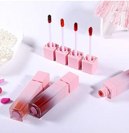 5 Pcs 8ML Pink Ombre Effect Lip Gloss 8ML