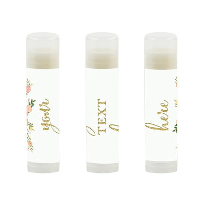 Andaz Press Personalized Lip Balm Party Florals,