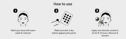 Celavi Acne Spot Treatment Hydrocolloid Patch (Acne Treatment, 48 Count)
